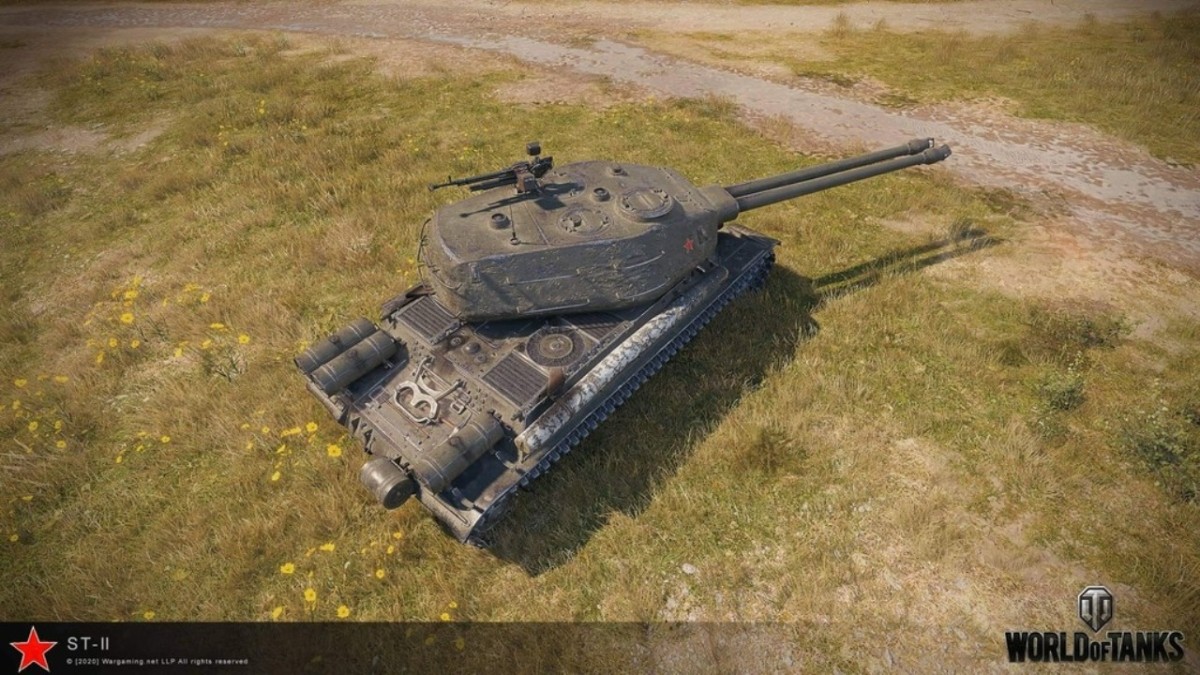2 ствольный танк СТ-II.