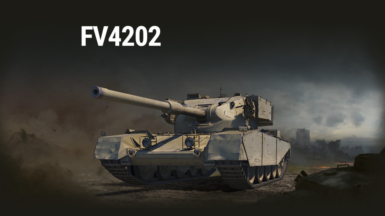 Британский средний премиум танк 8 уровня FV4202